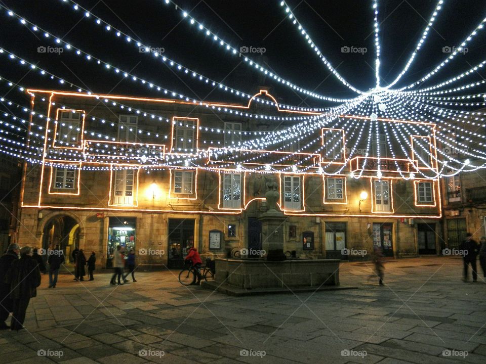 Praza do Toural. Praza do Toural, Santiago de Compostela