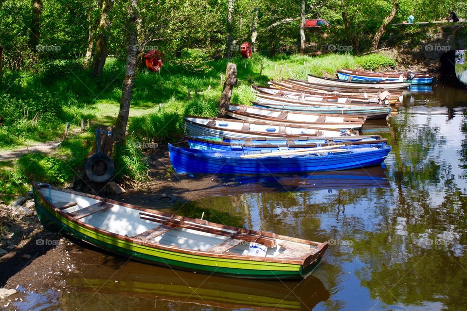 Boats in the canal