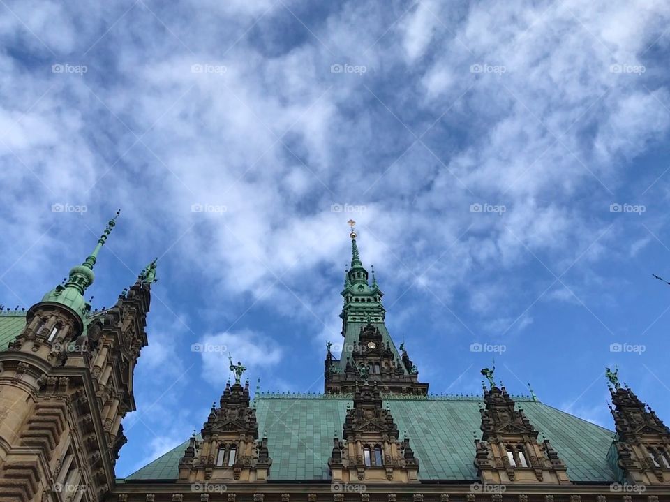 town Hall Hamburg Germany 