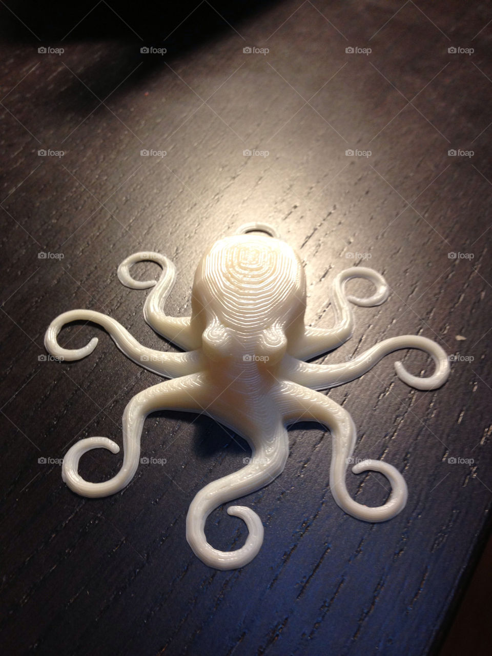 Octopus printed from a 3d printer