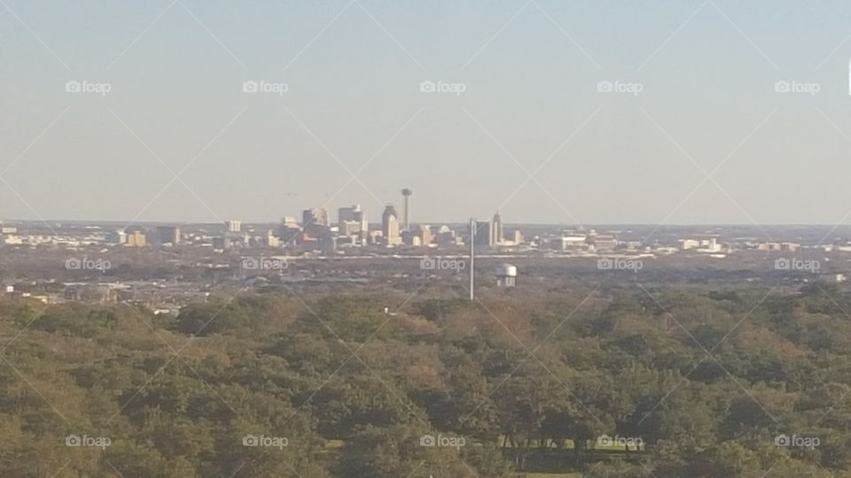 landscape view of San Antonio Texas