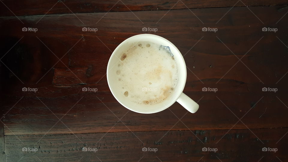 cup o coffee (cappuccino)