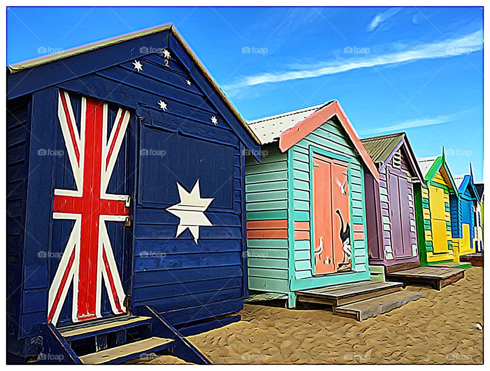 Beach doors