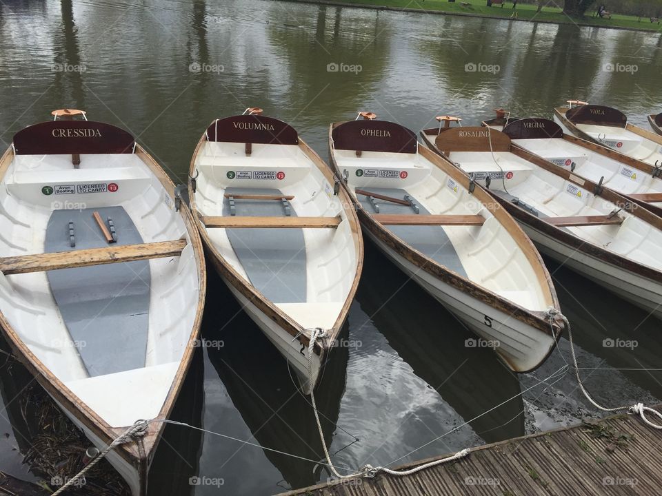 Shakespeare's boats