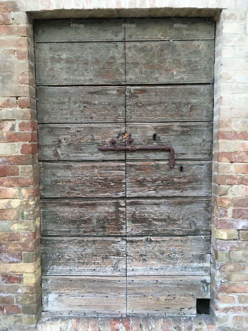 Warehouse door, Offida,Italy