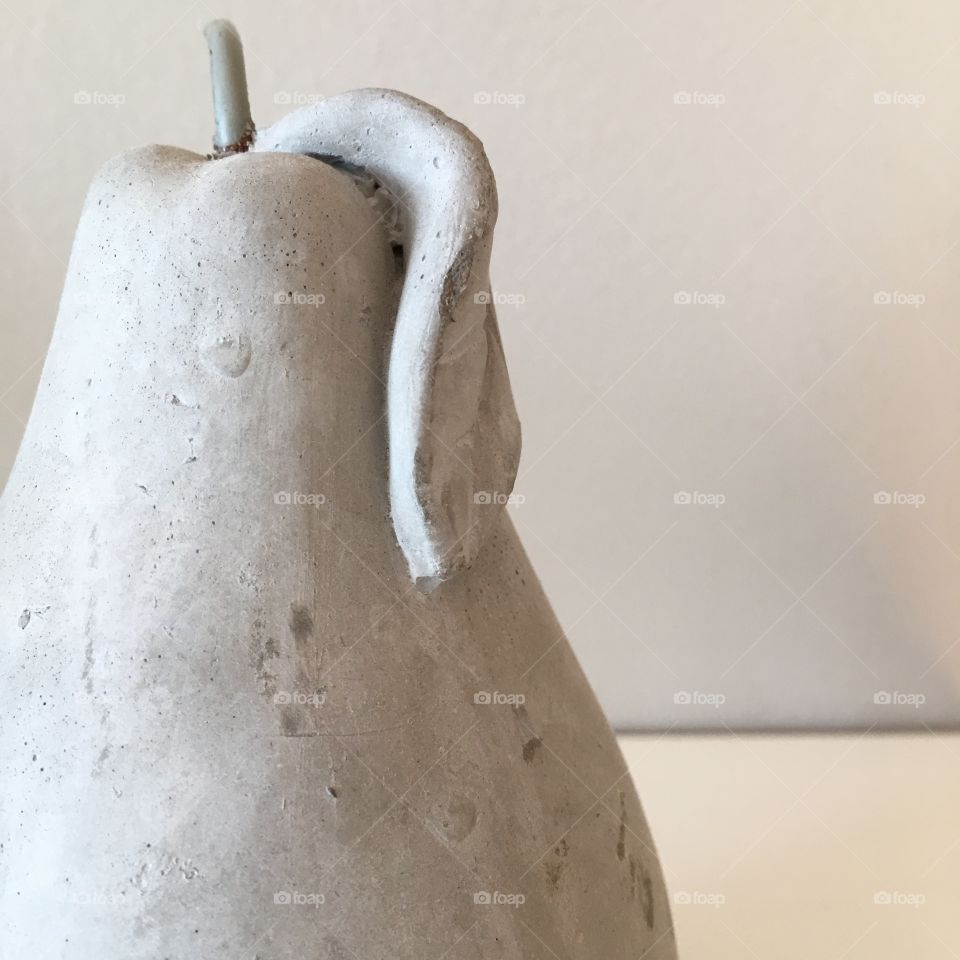 Concrete pear