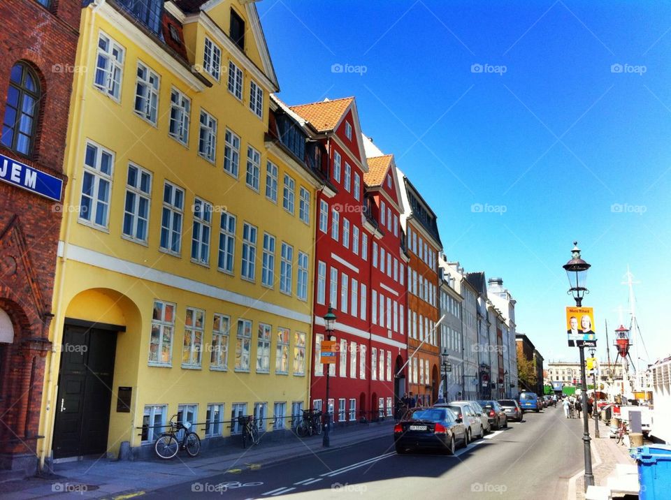 A sunny day in Nyhavn