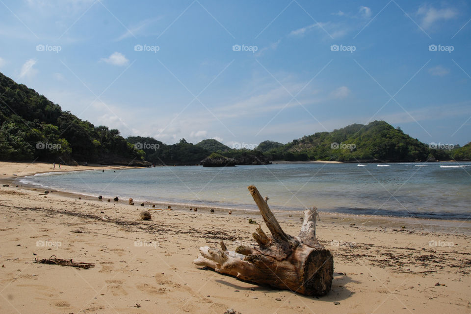 Tranquility on the beach