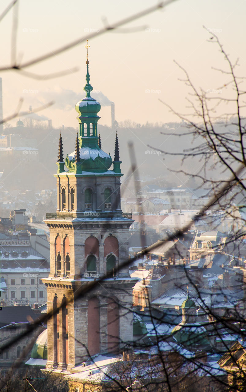 Lviv city architecture