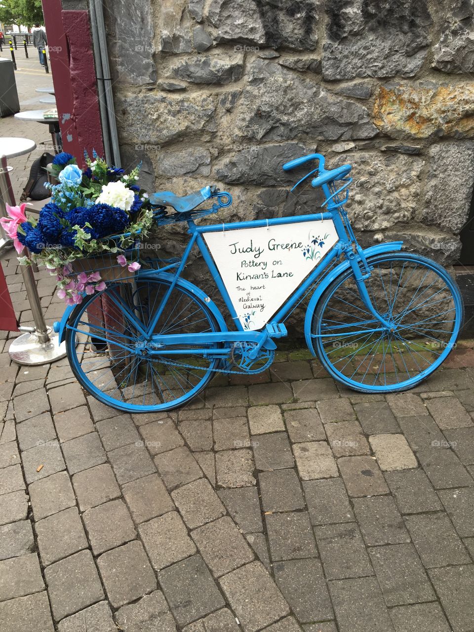 Bicycle store sign in Galway, Ireland