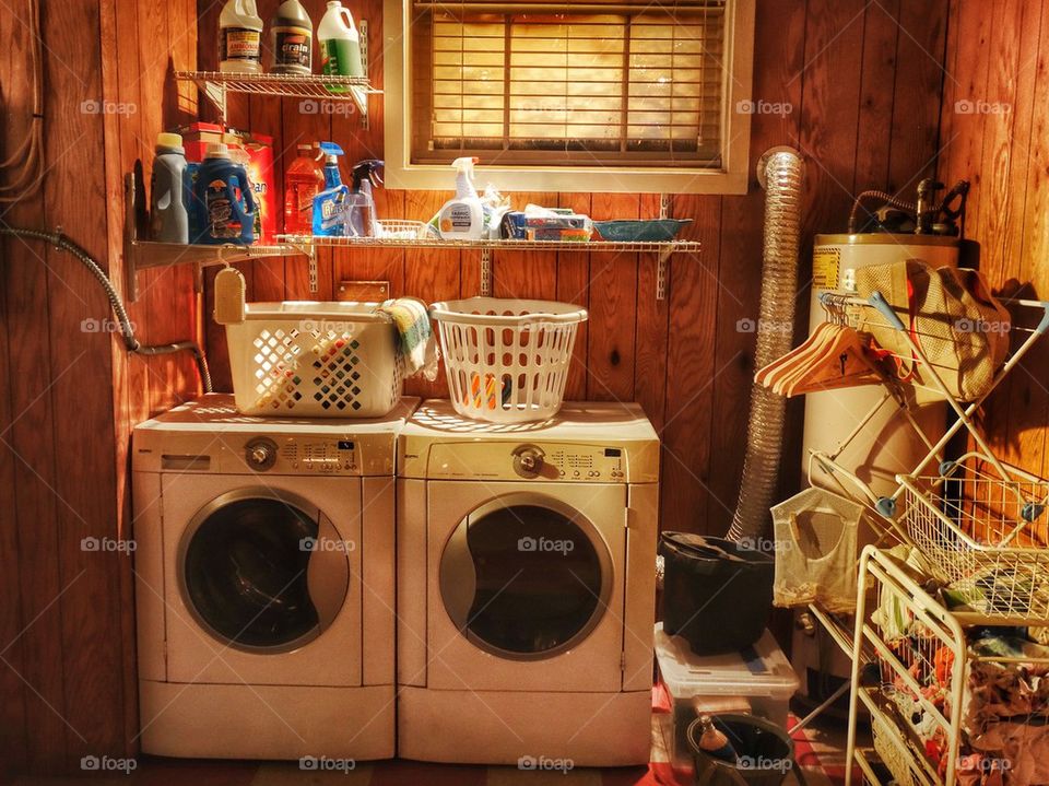 Laundry Room. Domestic Chores
