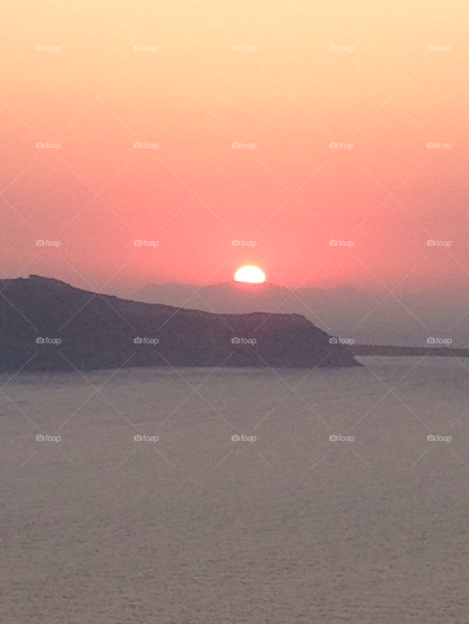 sunset island honeymoon santorini greecev by balemuffins