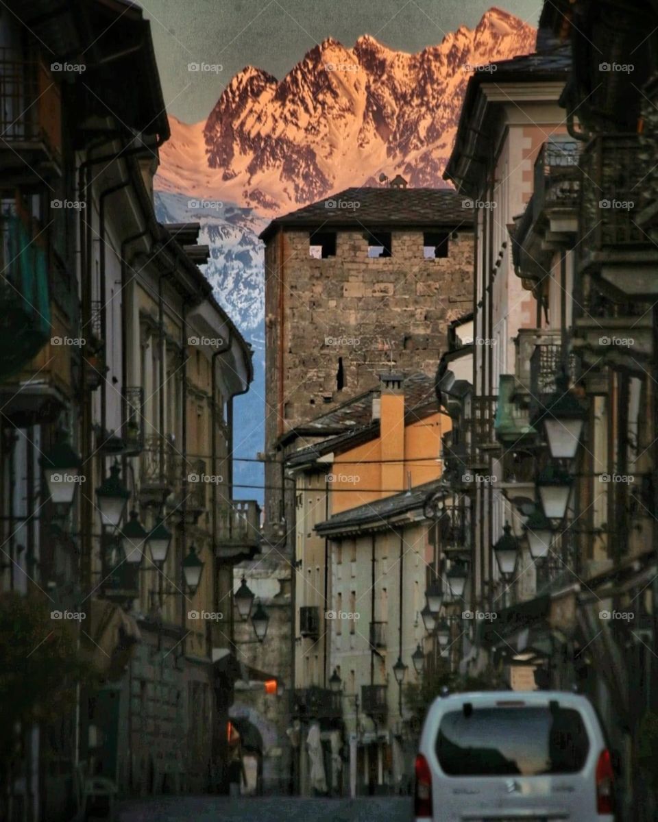 Old places with the nature 