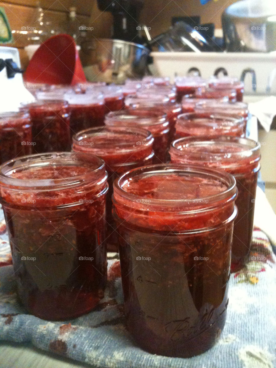 kitchen strawberry jam homemade by laurajane