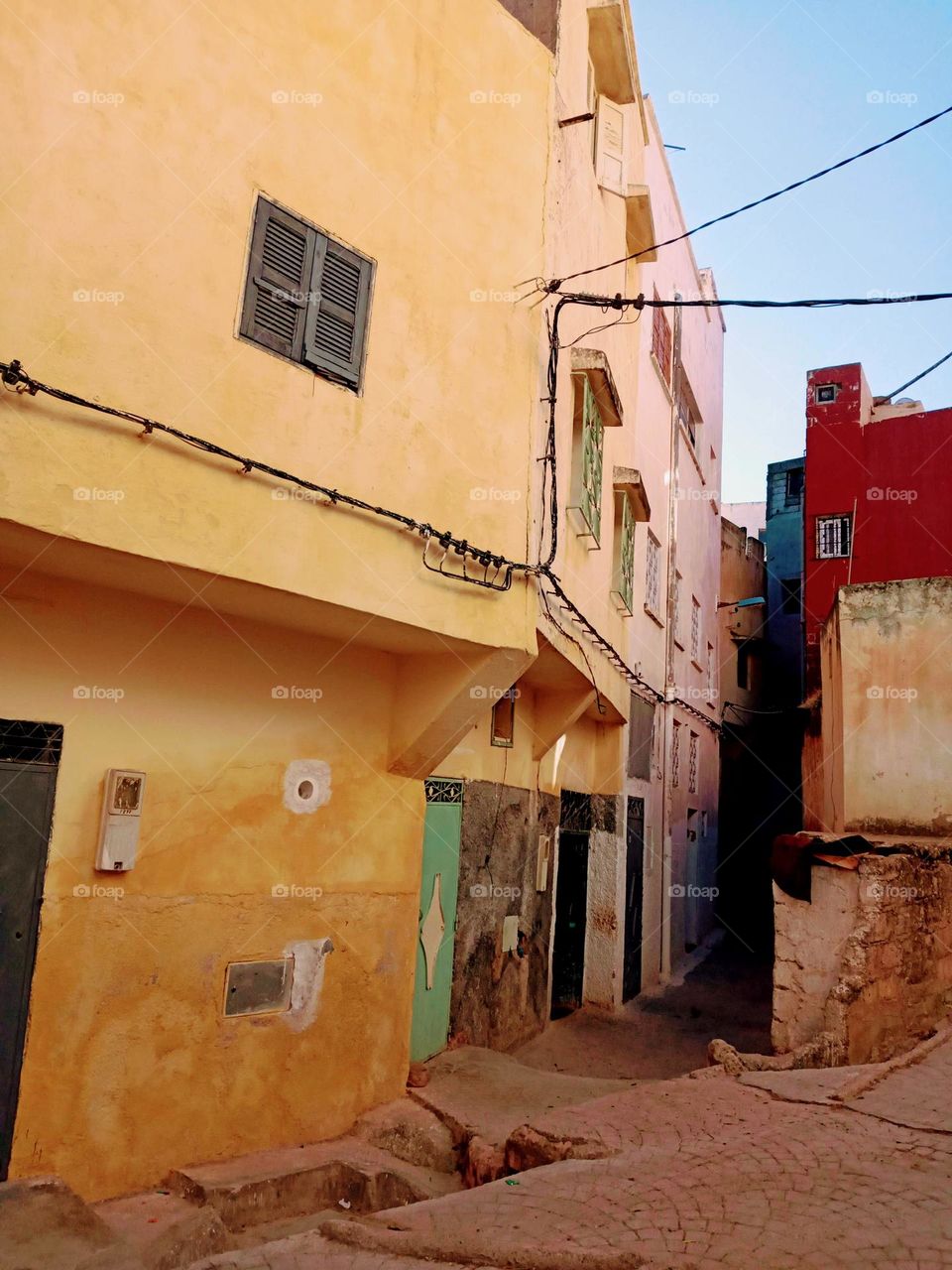 Old building in village Bhalil of morocco