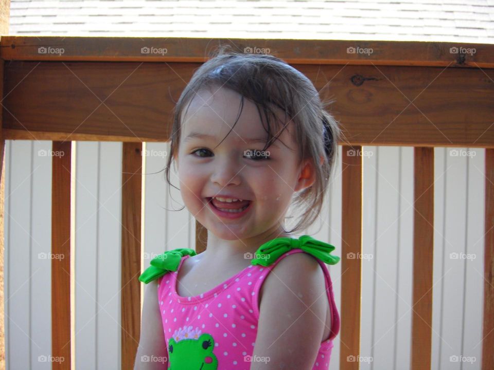 pool time makes me happy