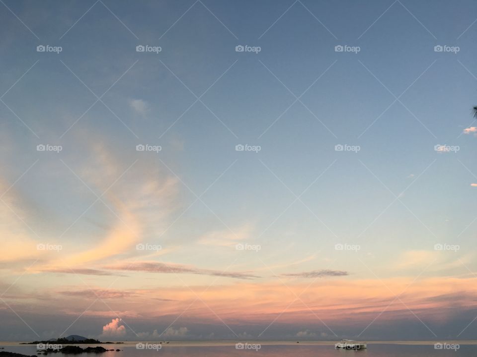 Mauritian sunset