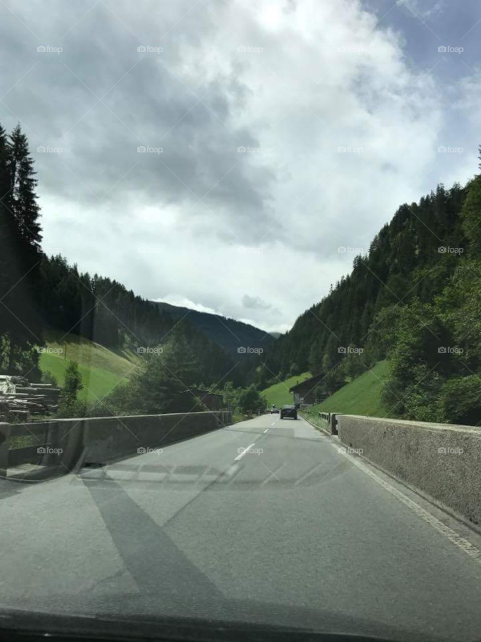 on the road at tirol