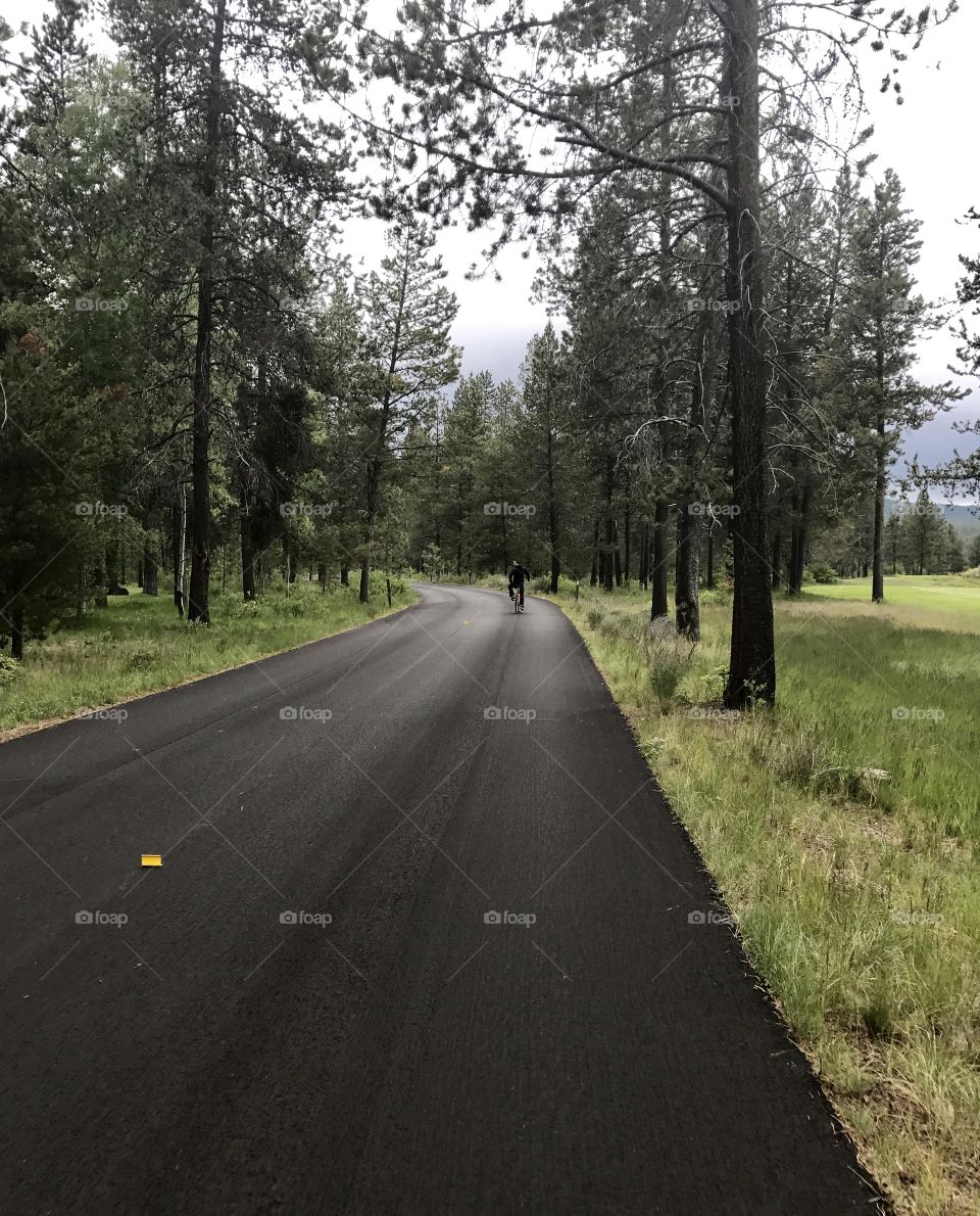 Biking in Sunriver