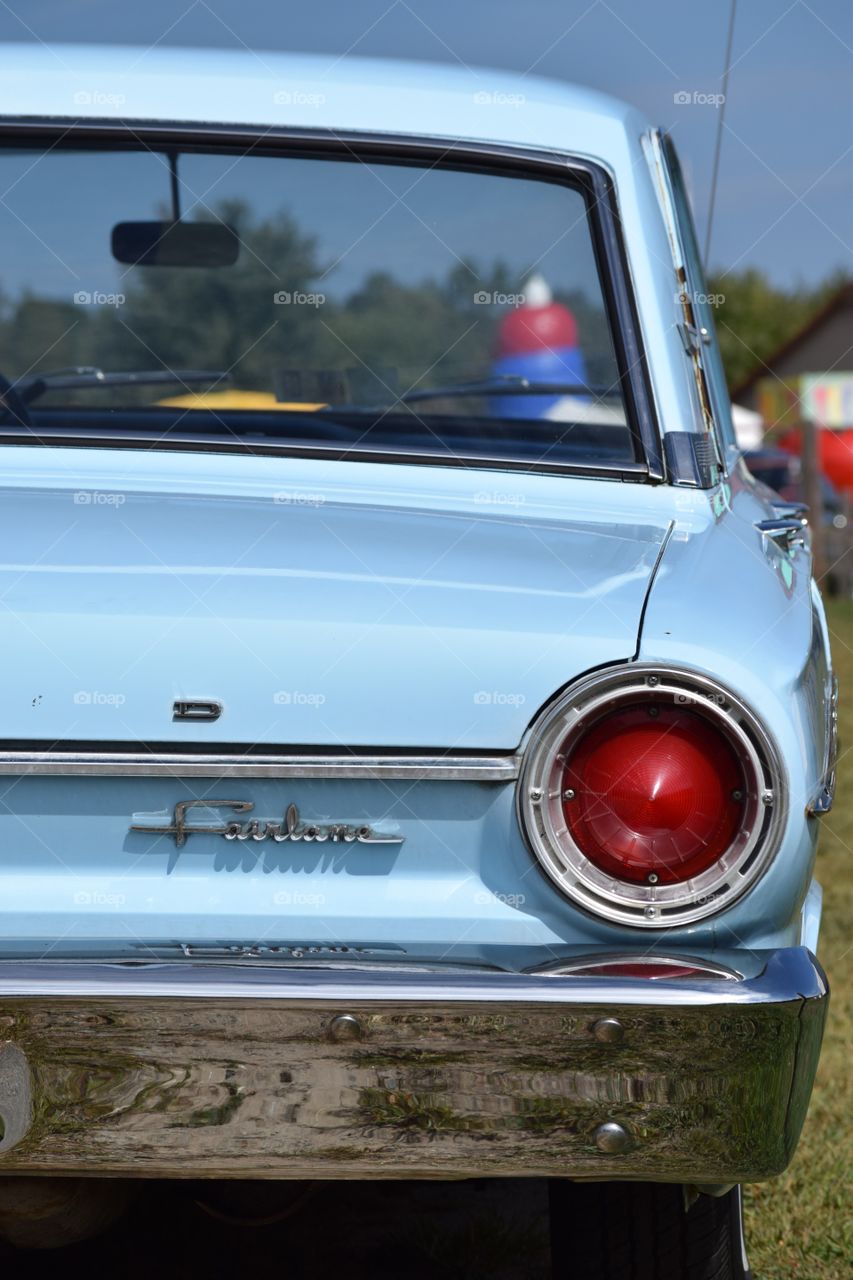 Classic Car. An old Ford Fairlane.