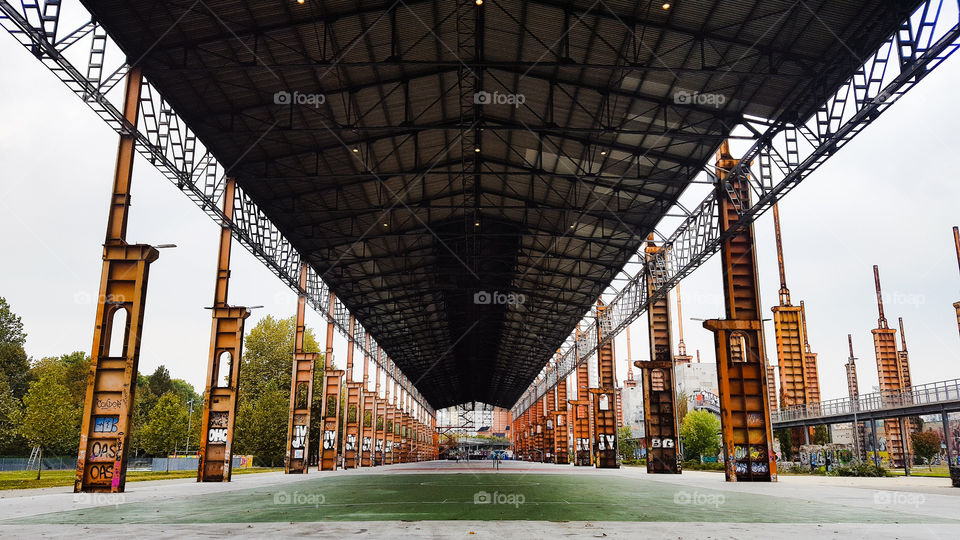 Stadium in Turin in Italy