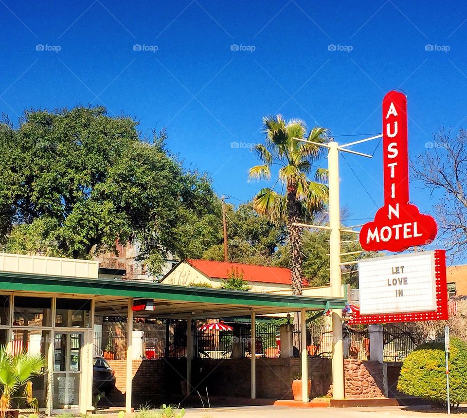 Austin Motel in Texas