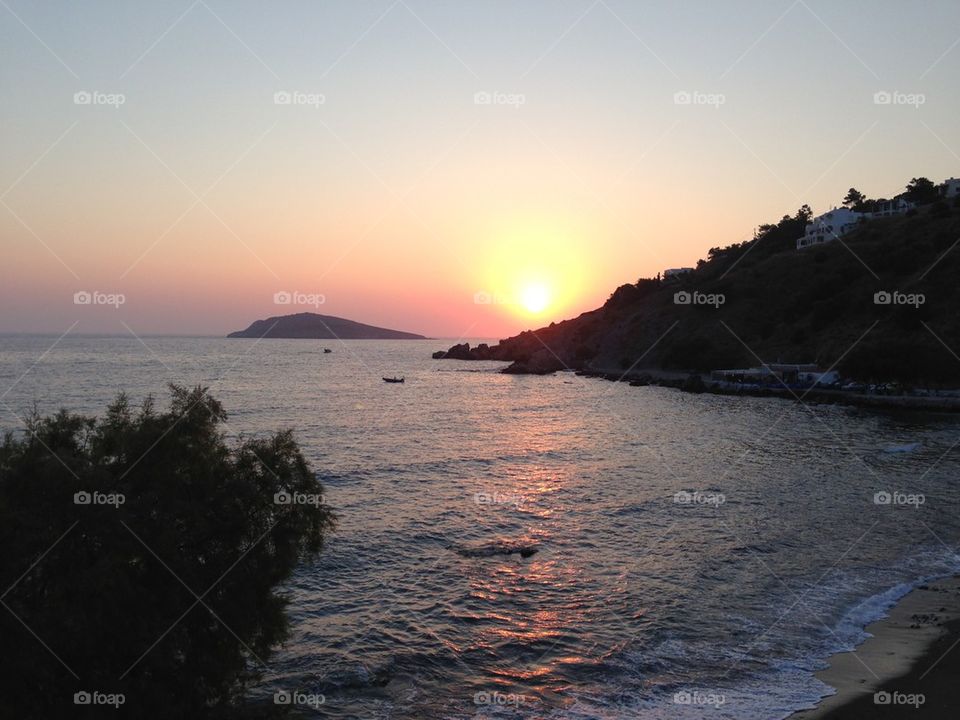 Kalymnos, Greece, summer, sunset, hot, warm, beautiful