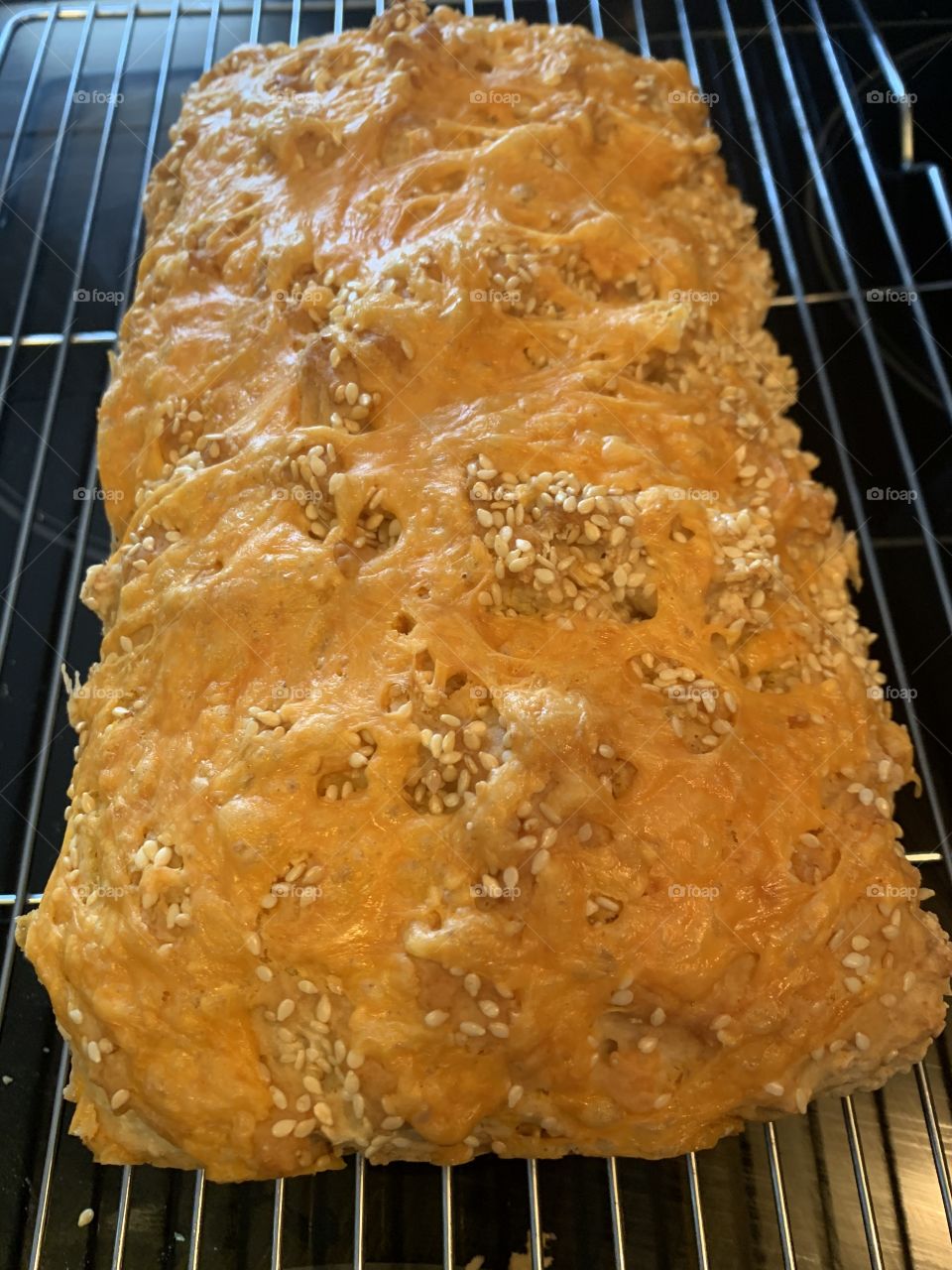 Cheesy beer bread 