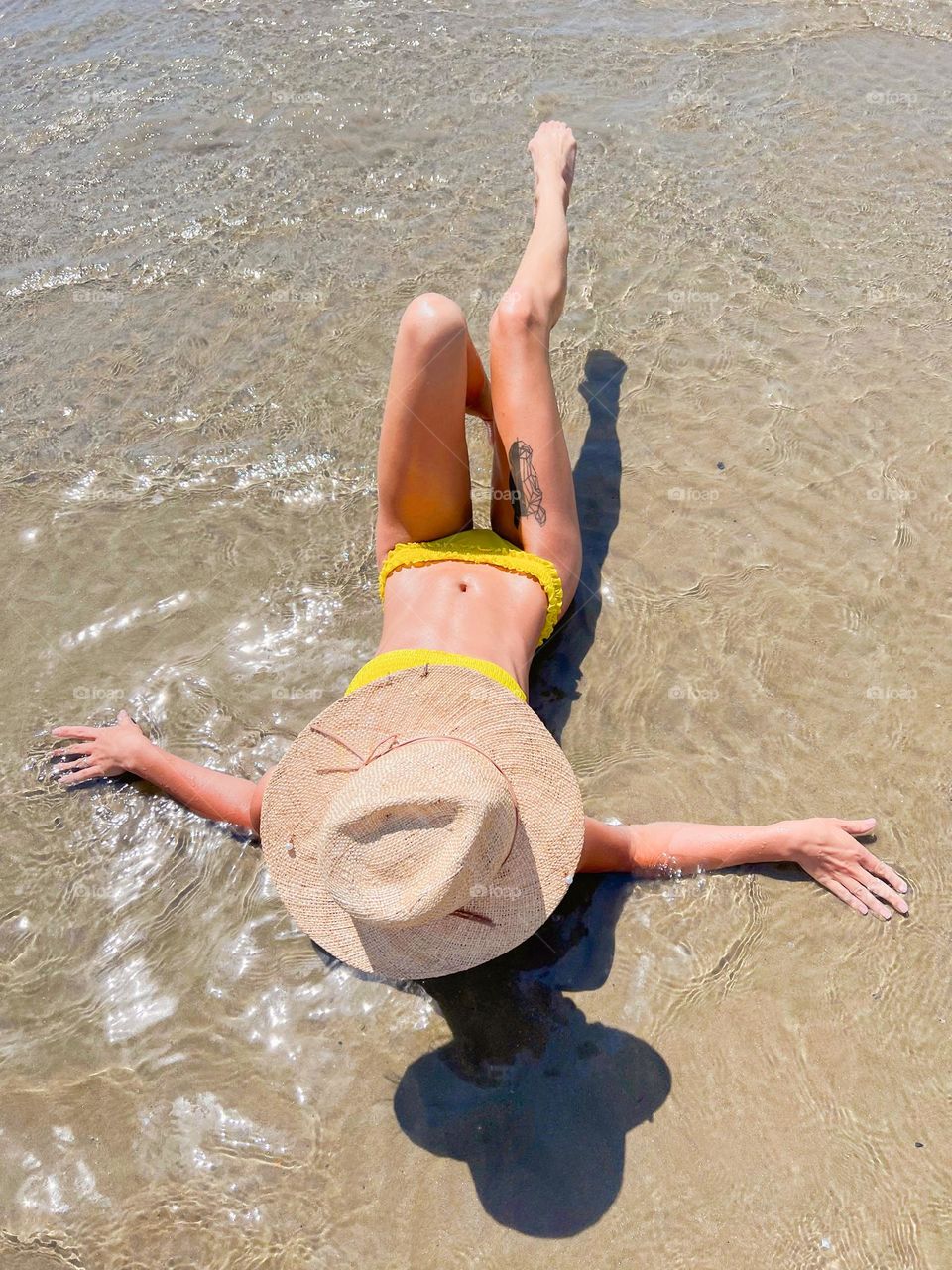 girl on the beach