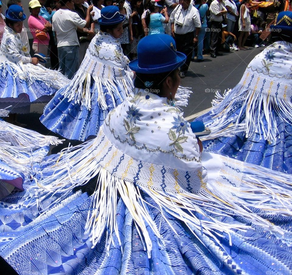 Peru. Street Parade in Lima