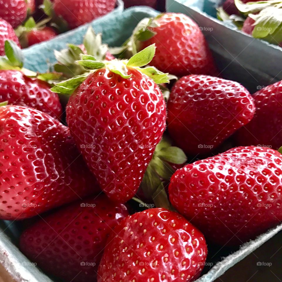 Strawberries Close-Up