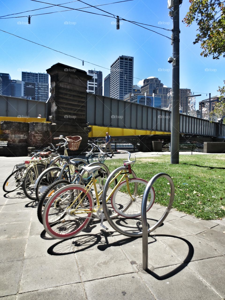 Bikes in the city