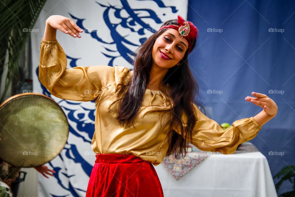 Dancing celebrating Nowruz