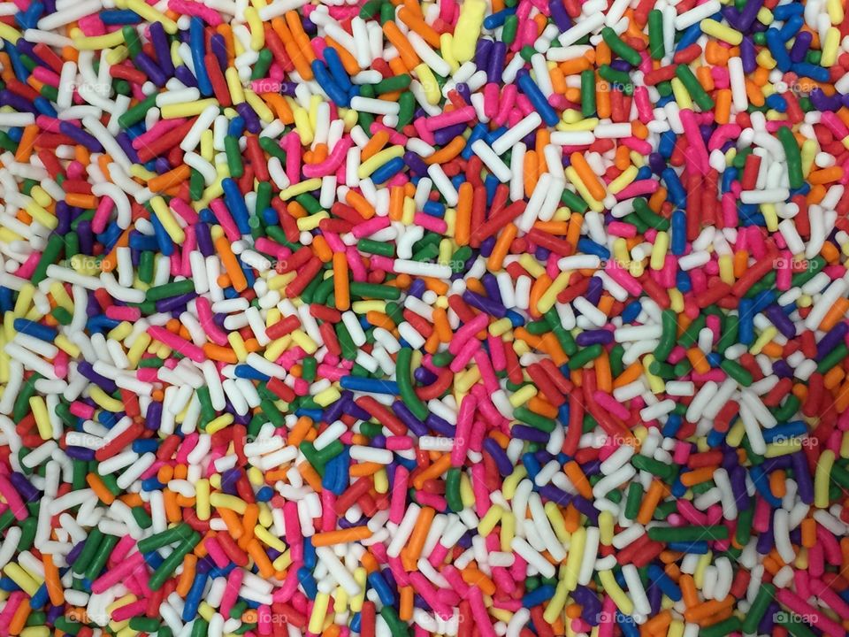 Rainbow sprinkle