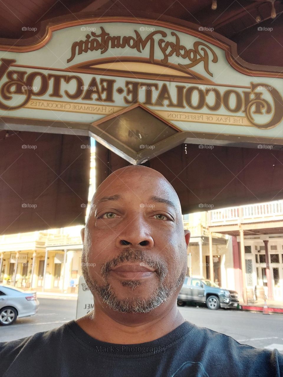 At the chocolate factory in Old Town Sacramento