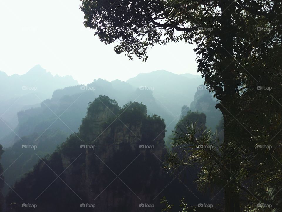 Scenics view of mountains