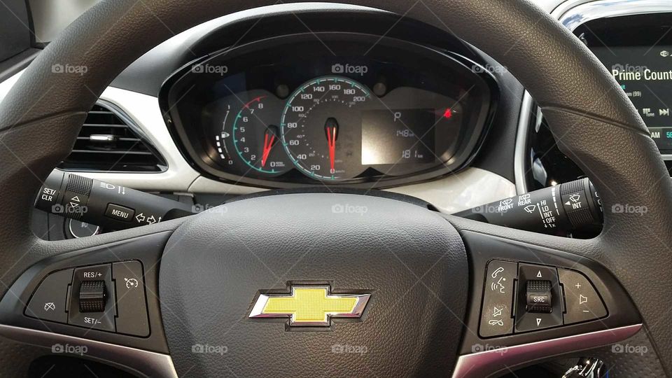 Chevrolet spark 2017 dashboard