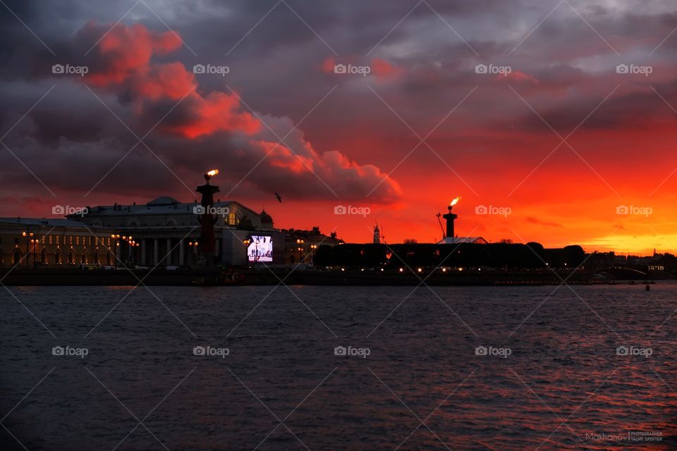 Scarlet sails in Saint-Petersburg 2017