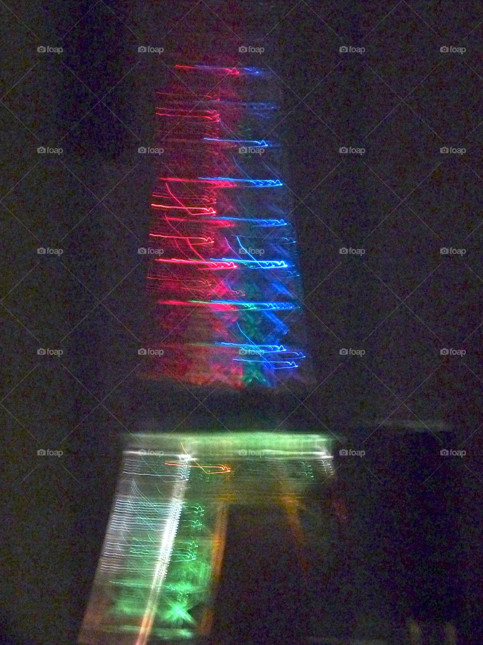 lights on the Eiffel tower