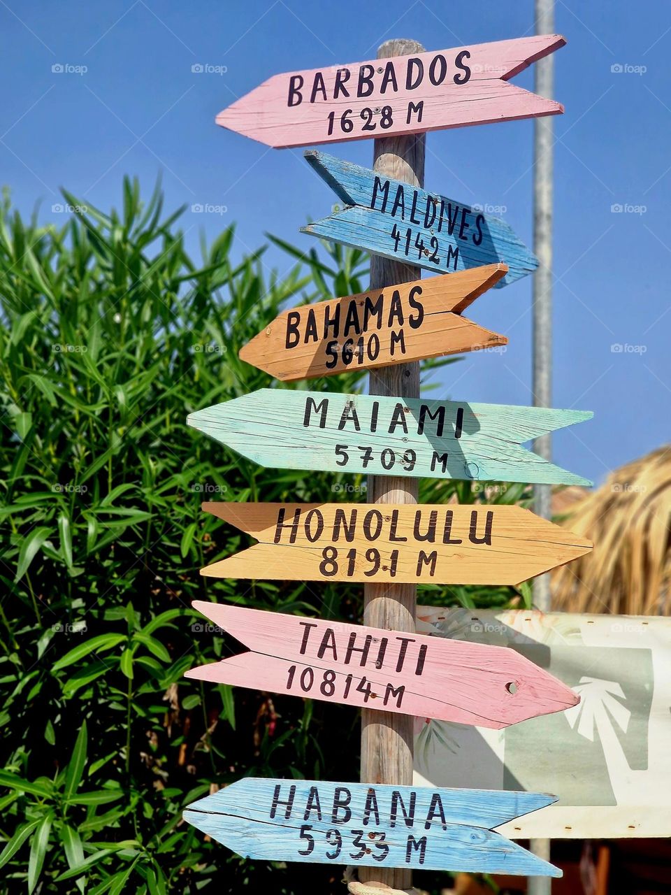 Colored Destinations