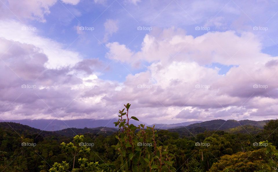 Mountain place (village )