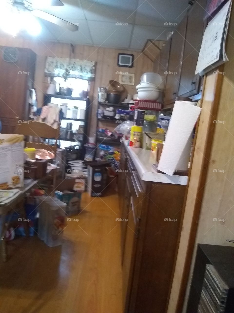 messy messy messy kitchen that will never get cleaned