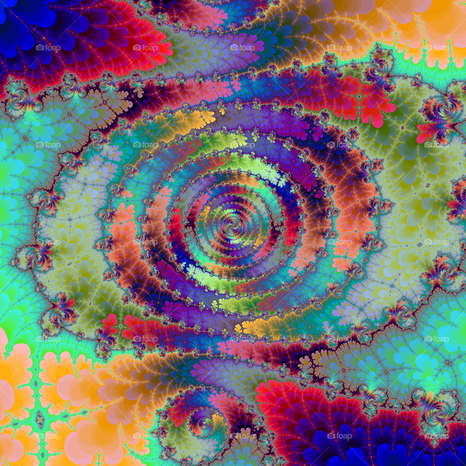 eye. fractal generated eye