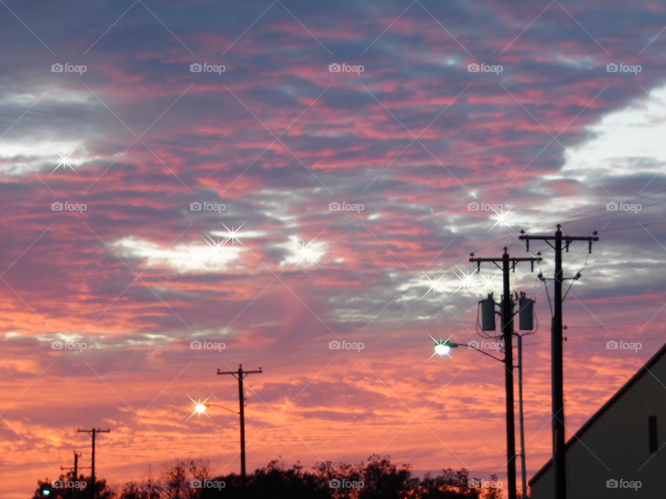 East Texas sunset