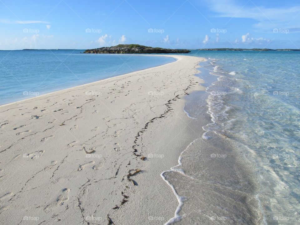 Secluded beaches of the Exumas, Bahamas