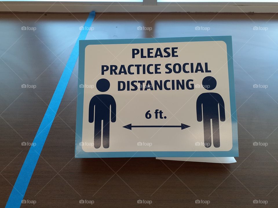 Please Practice Social Distancing