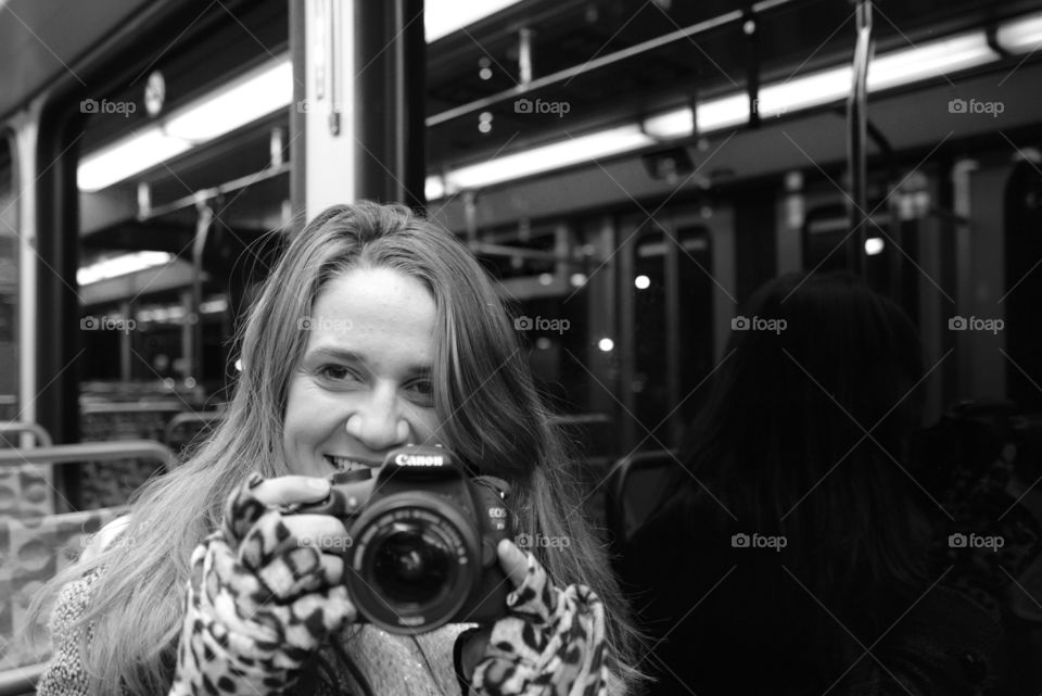 Photography on the subway