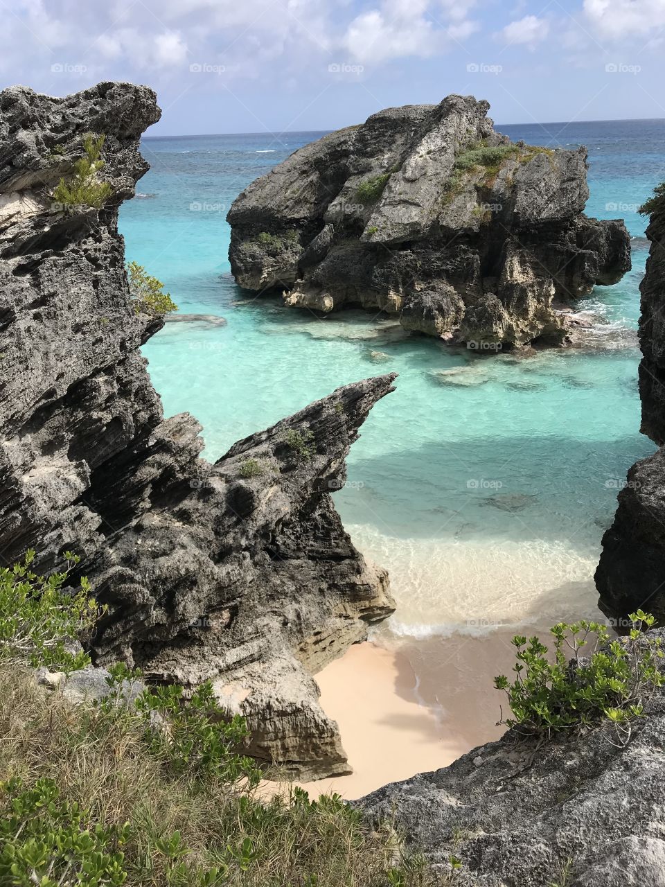 Secluded Beach Bermuda 