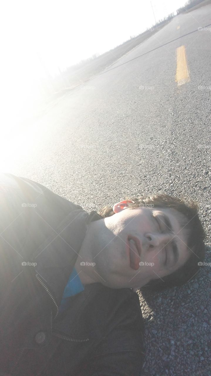 comedy: 
I got hit by a car and died that day