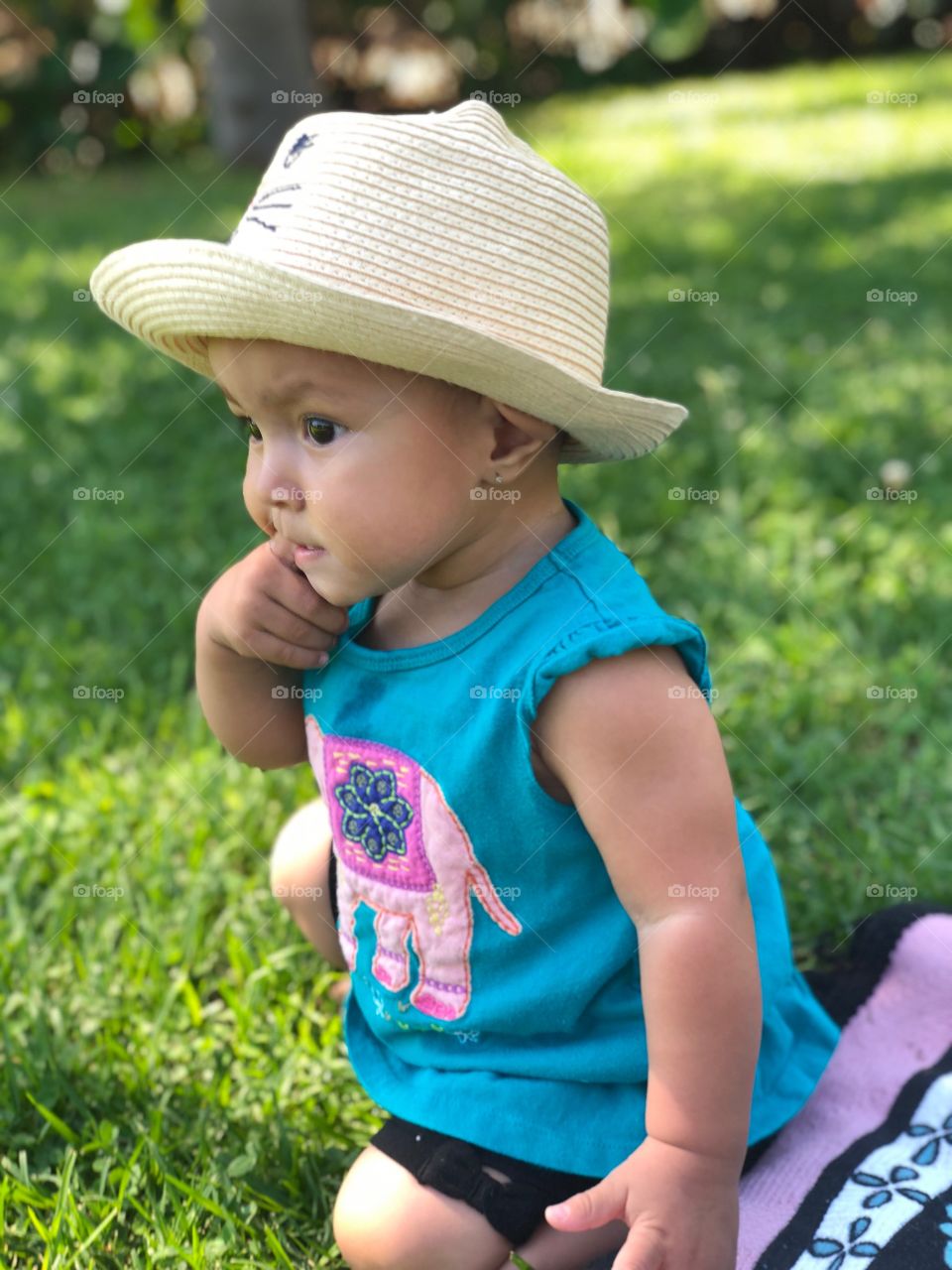 Baby girl portrait 